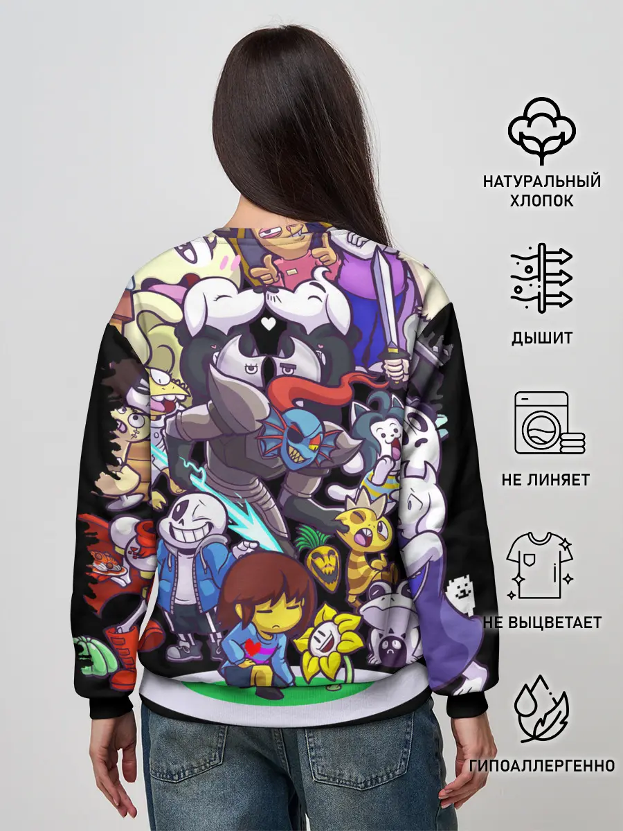 Женский свитшот / UNDERTALE