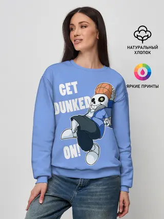 Женский свитшот / GET DUNKED