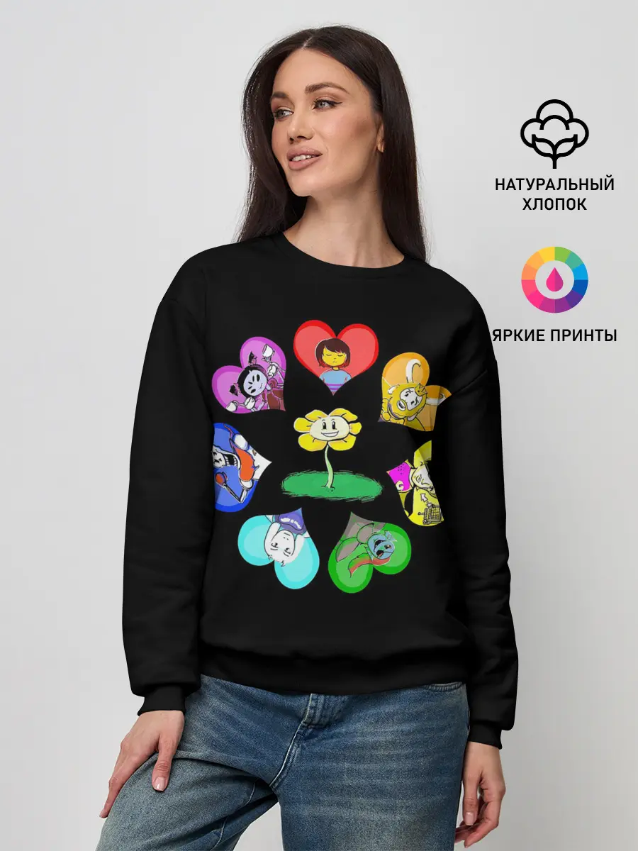 Женский свитшот / Undertale