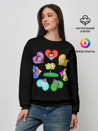 Женский свитшот / Undertale