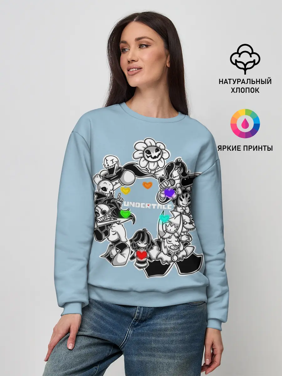 Женский свитшот / Undertale