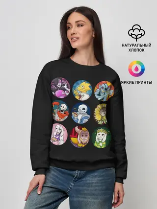 Женский свитшот / Undertale