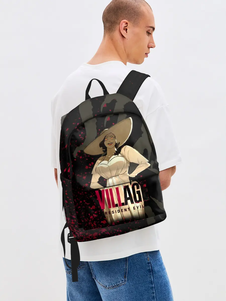 Рюкзак джинсовый / Resident Evil Village Blood