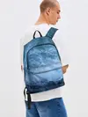 Рюкзак джинсовый / океан
