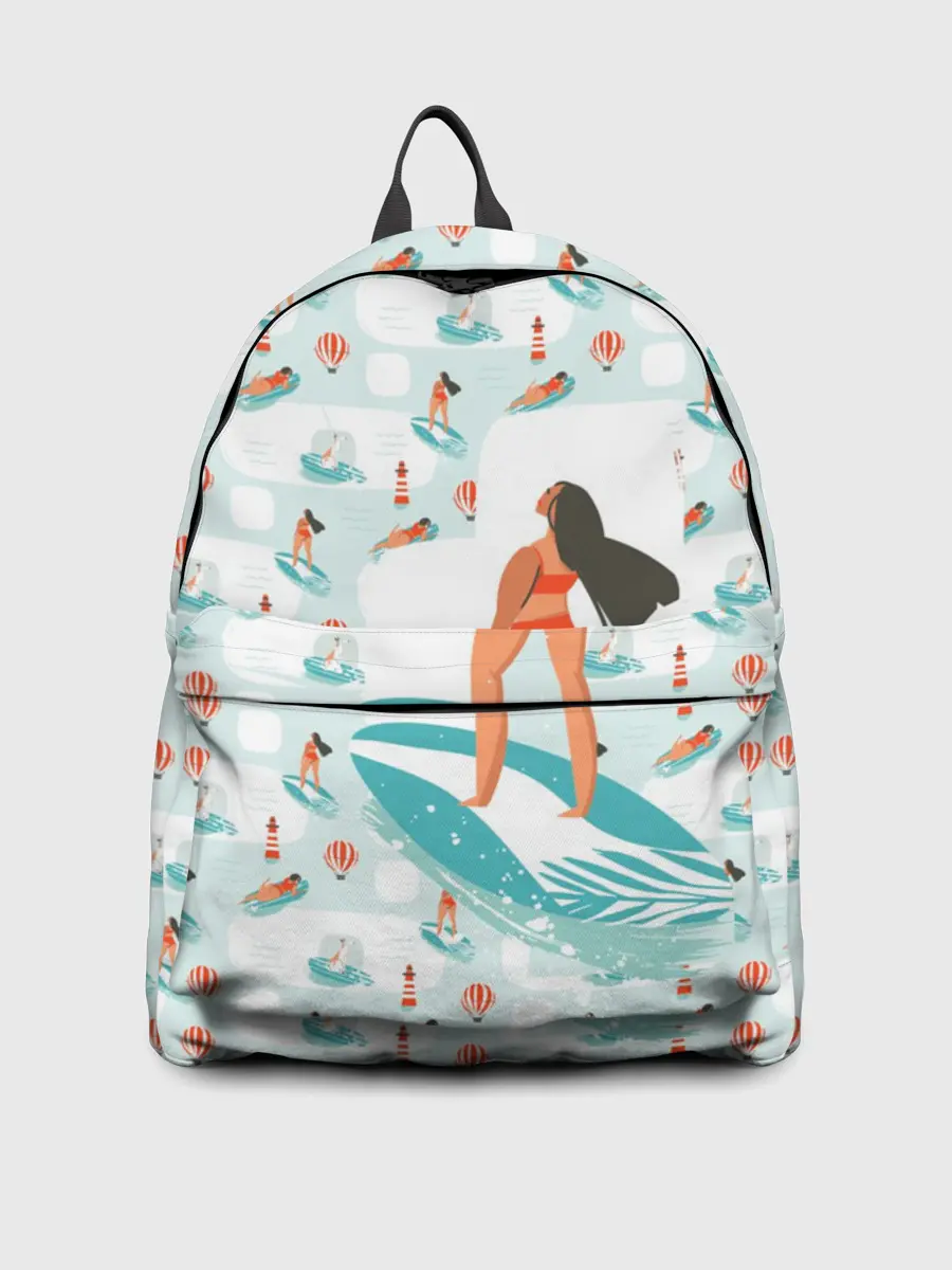 Рюкзак джинсовый / Серфингистка