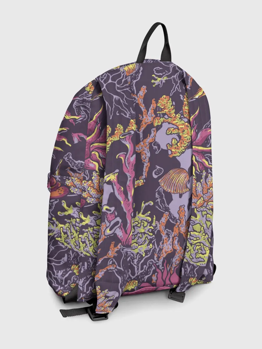 Рюкзак джинсовый / Кораллы