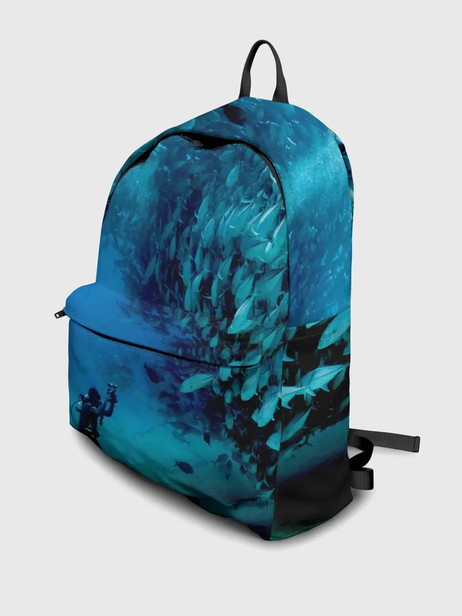 Рюкзак джинсовый / Фото дайвинг