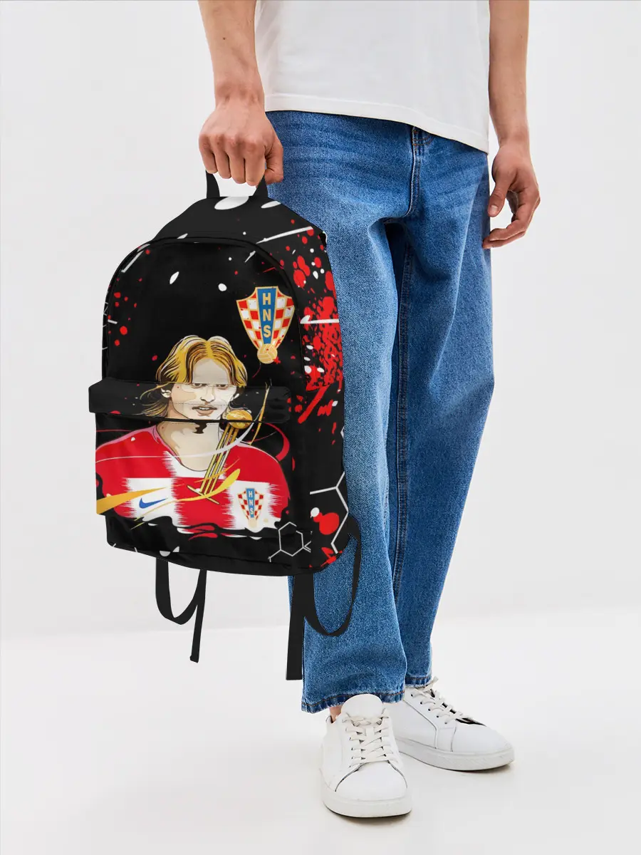 Рюкзак джинсовый / ЛУКА МОДРИЧ / LUKA MODRIC