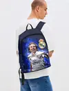 Рюкзак джинсовый / ЛУКА МОДРИЧ / РЕАЛ МАДРИД
