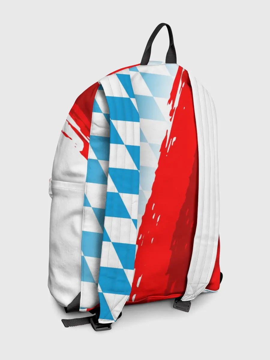 Рюкзак джинсовый / РОБЕРТ ЛЕВАНДОВСКИ / БАВАРИЯ