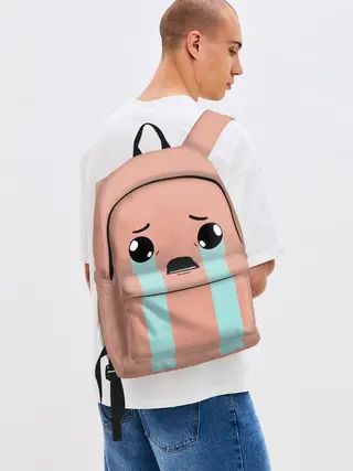 Рюкзак джинсовый / Crying Isaac