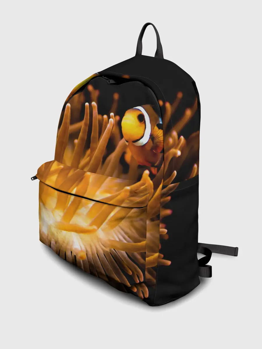 Рюкзак джинсовый / Клоуны в актинии