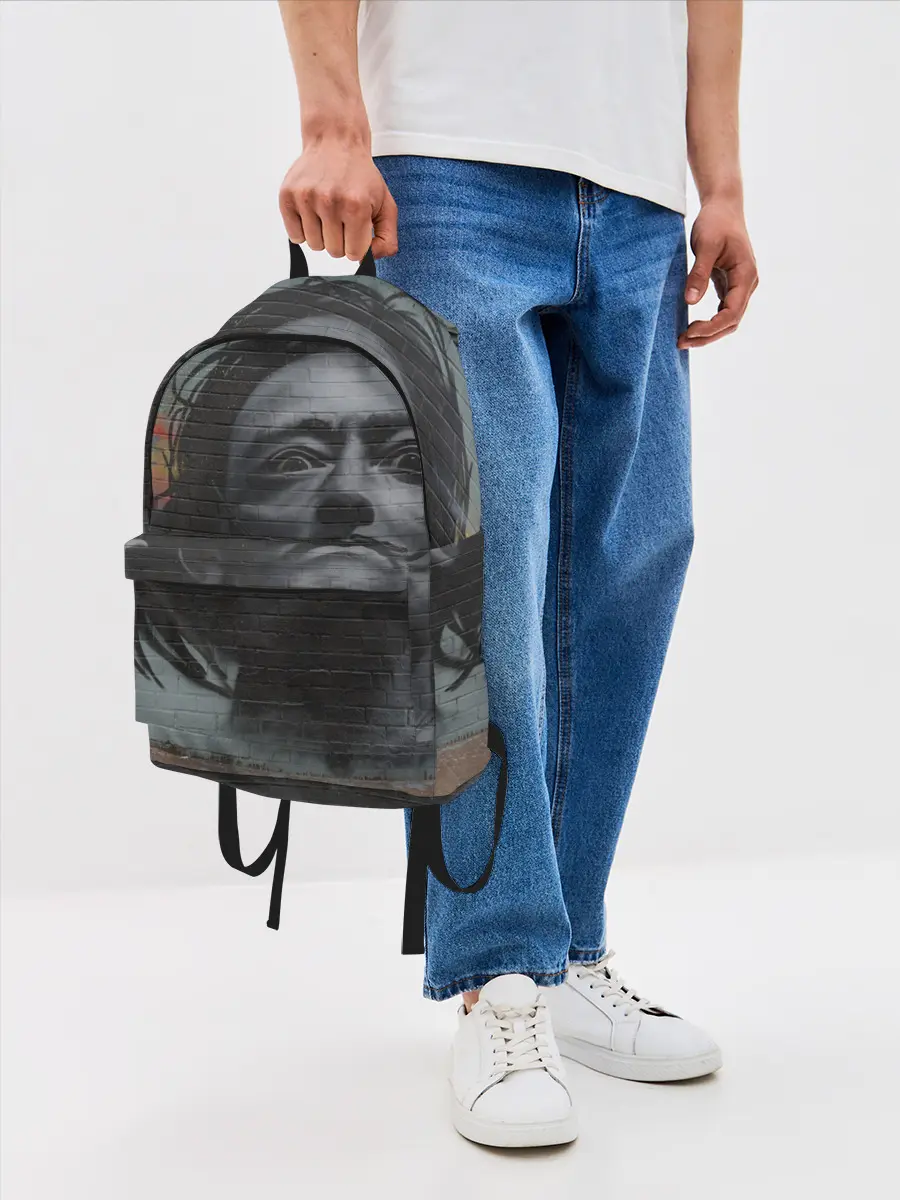 Рюкзак джинсовый / Сальвадор Дали
