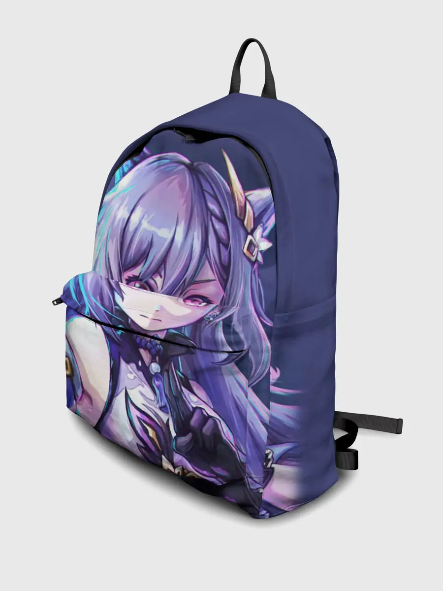 Рюкзак джинсовый / Keqing - Genshin Impact