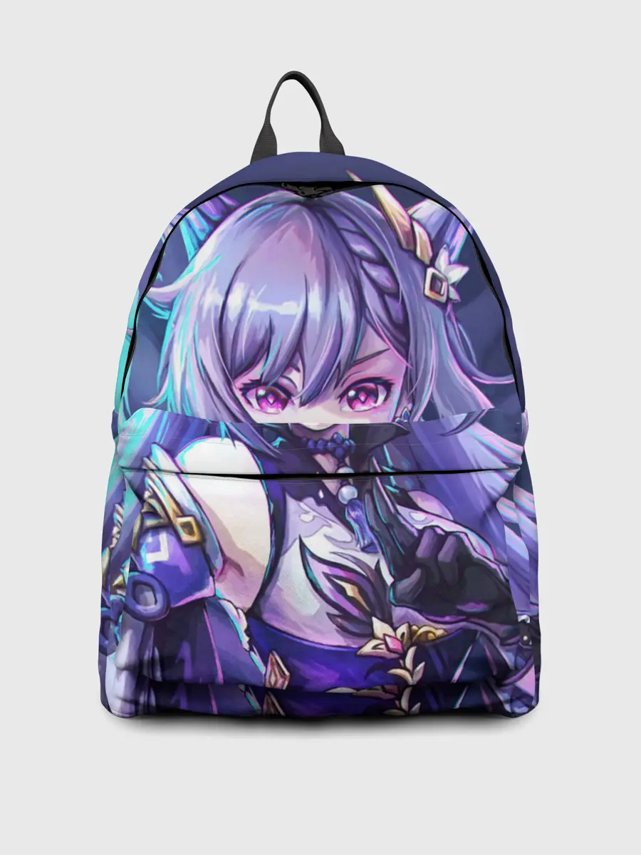 Рюкзак джинсовый / Keqing - Genshin Impact