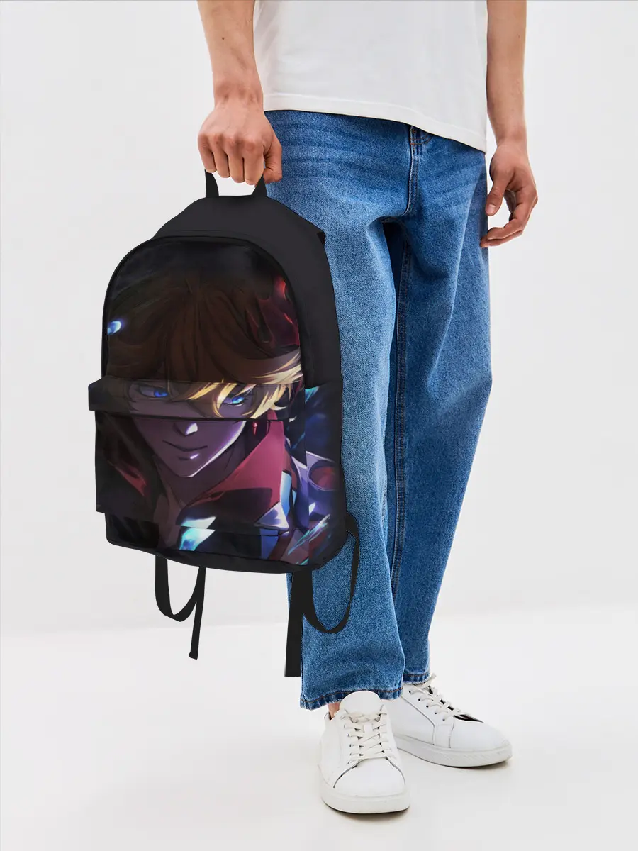 Рюкзак джинсовый / ТАРТАЛЬЯ - GENSHIN IMPACT