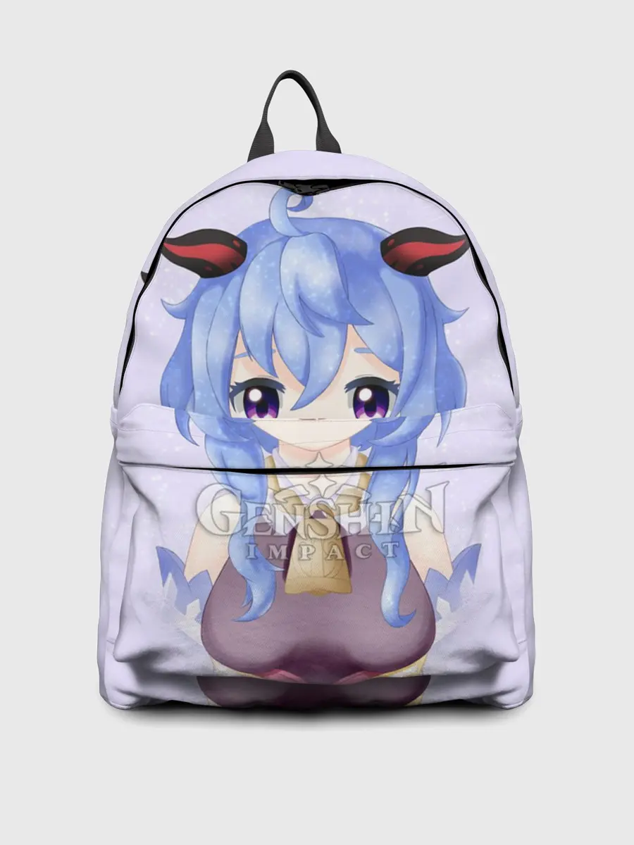 Рюкзак джинсовый / GENSHIN IMPACT / ГАНЬ ЮЙ