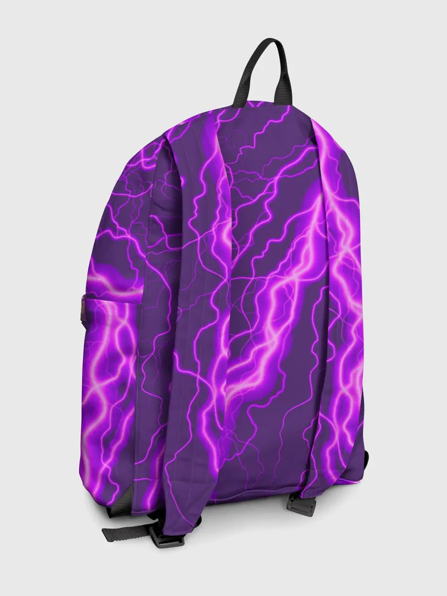 Рюкзак джинсовый / GENSHIN IMPACT / МОЛНИЯ