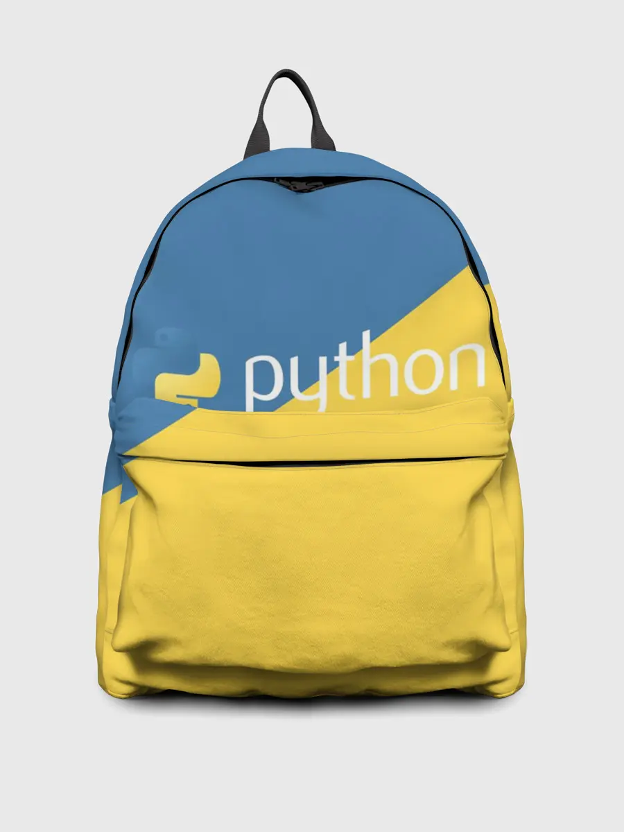 Рюкзак джинсовый / Python