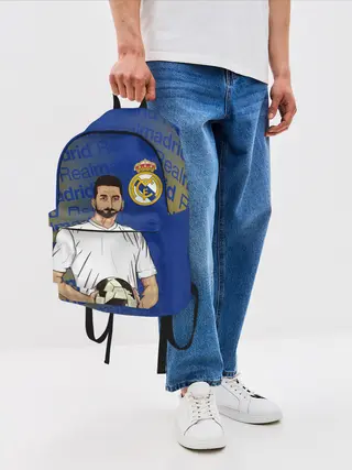 Рюкзак джинсовый / СЕРХИО РАМОС / РЕАЛ МАДРИД