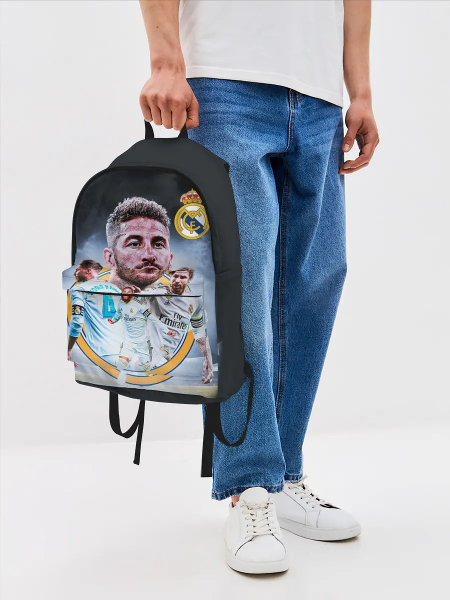 Рюкзак джинсовый / СЕРХИО РАМОС / SERGIO RAMOS