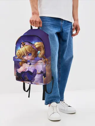 Рюкзак джинсовый / GENSHIN IMPACT / BARBARA