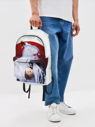 Рюкзак джинсовый / GENSHIN IMPACT / НИН ГУАН