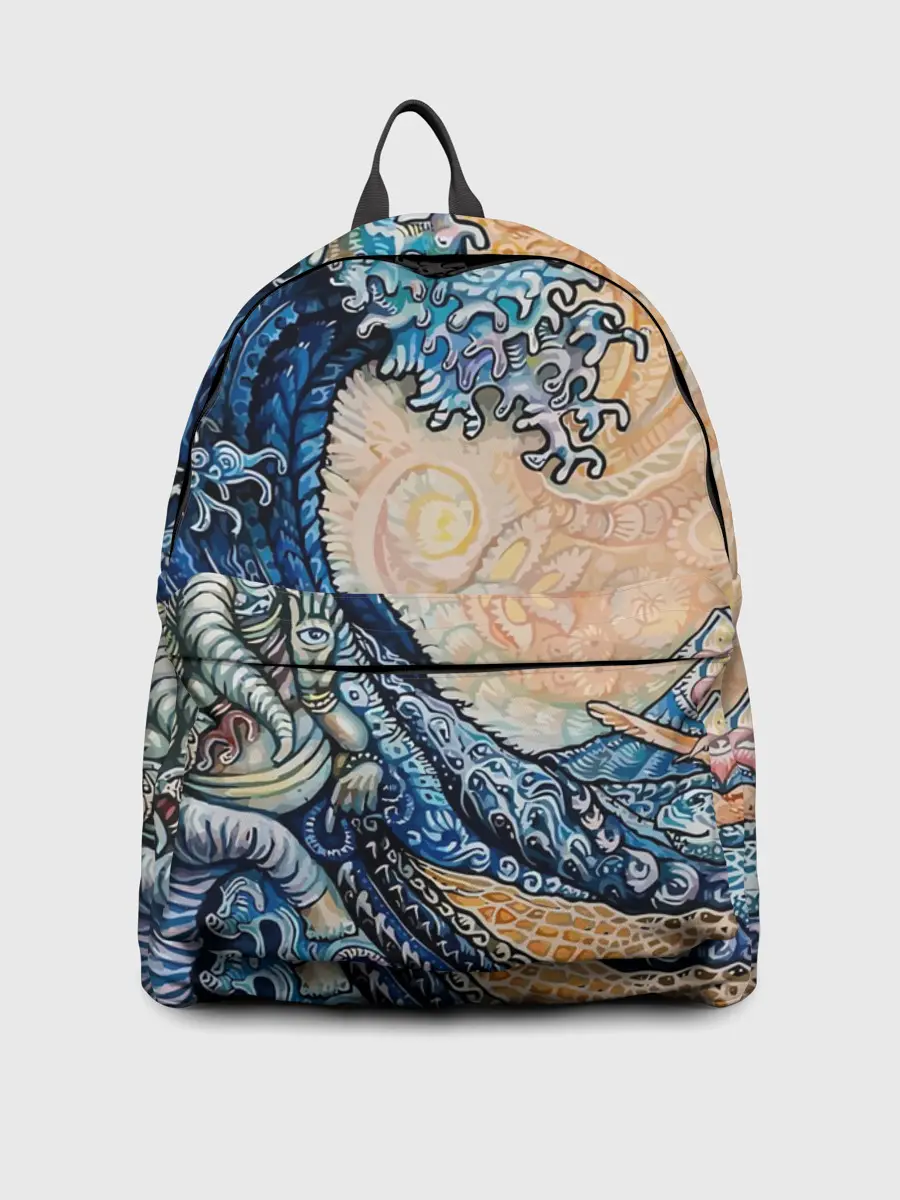 Рюкзак джинсовый / Indian Ocean psychedelics