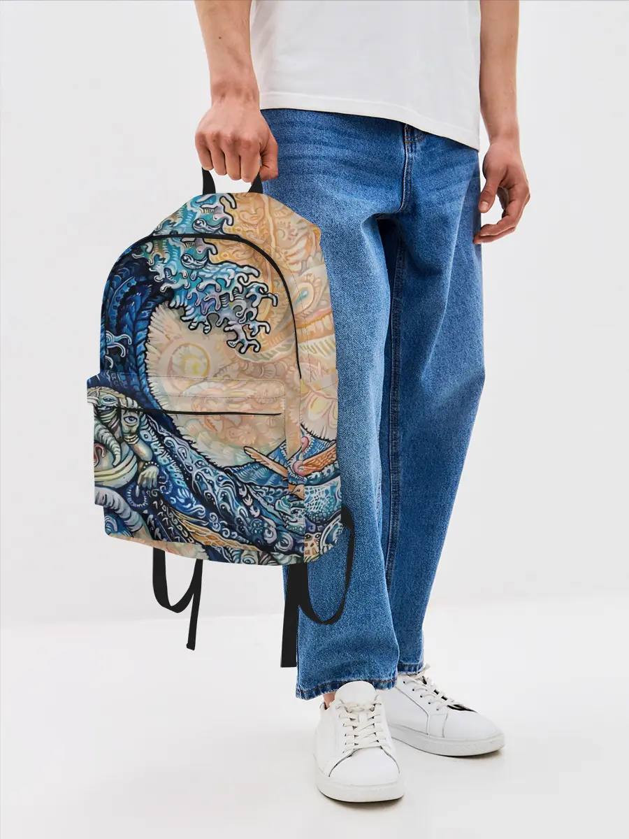 Рюкзак джинсовый / Indian Ocean psychedelics