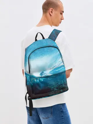 Рюкзак джинсовый / Под водой