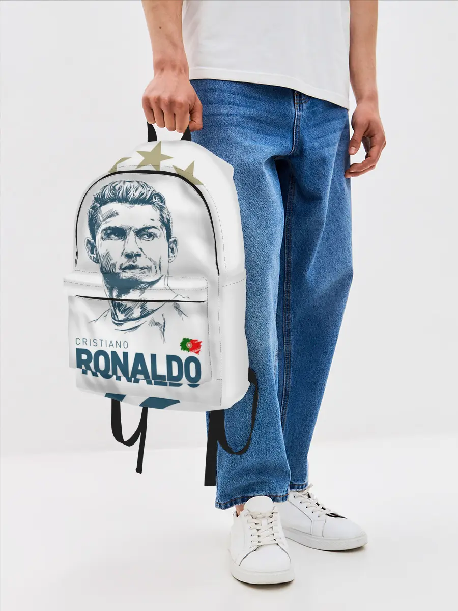Рюкзак джинсовый / Криштиану Роналду