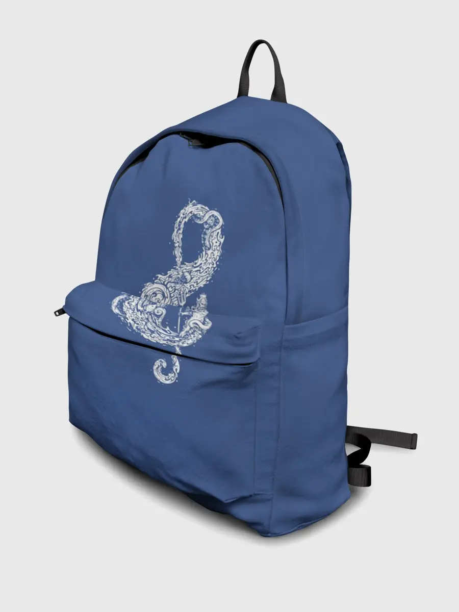 Рюкзак джинсовый / Звуки Океана