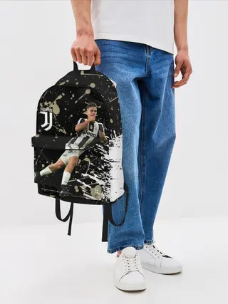 Рюкзак джинсовый / Juventus: Пауло Дибала.
