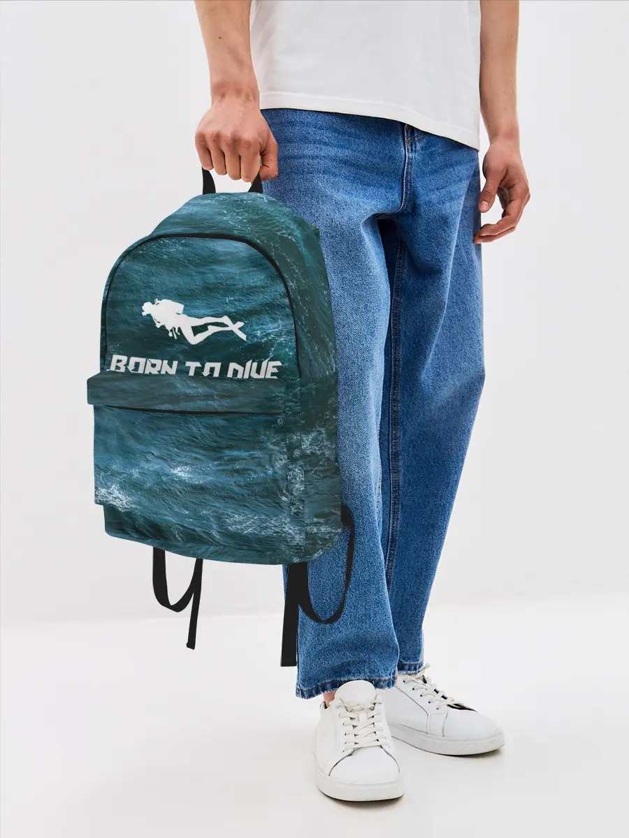 Рюкзак джинсовый / дайвинг