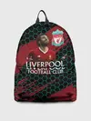 Рюкзак джинсовый / Liverpool: Мохамед Салах.