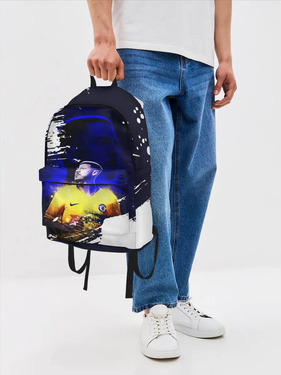 Рюкзак джинсовый / ЭДЕН АЗАР / EDEN HAZARD