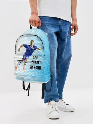 Рюкзак джинсовый / Эден Азар