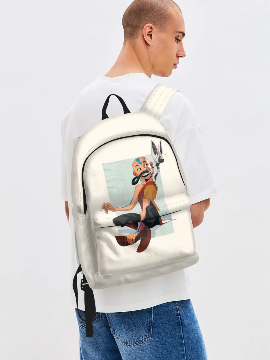 Рюкзак джинсовый / Aang avatar