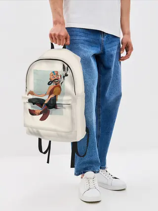 Рюкзак джинсовый / Aang avatar