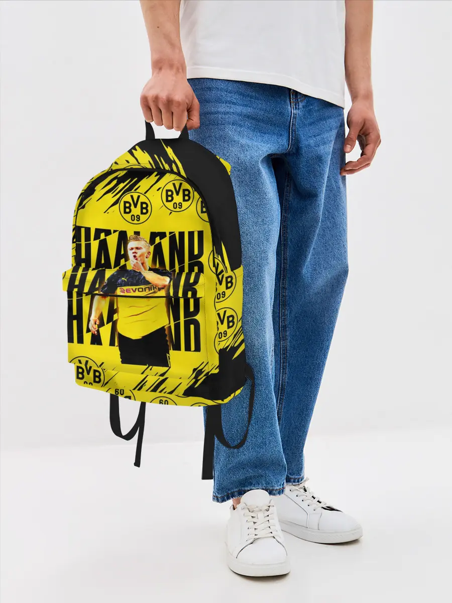 Рюкзак джинсовый / ЭРЛИНГ ХОЛАНД / ERLING HAALAND