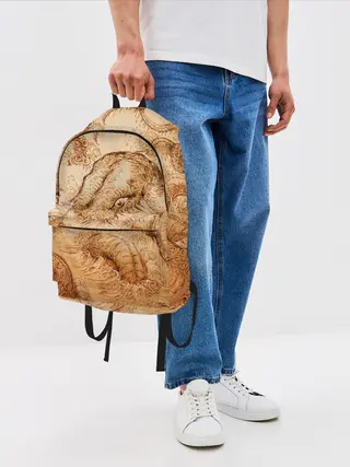 Рюкзак джинсовый / Кракен