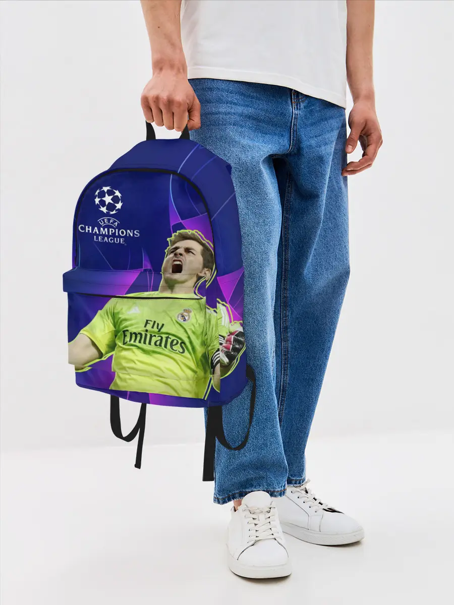 Рюкзак джинсовый / Iker Casillas