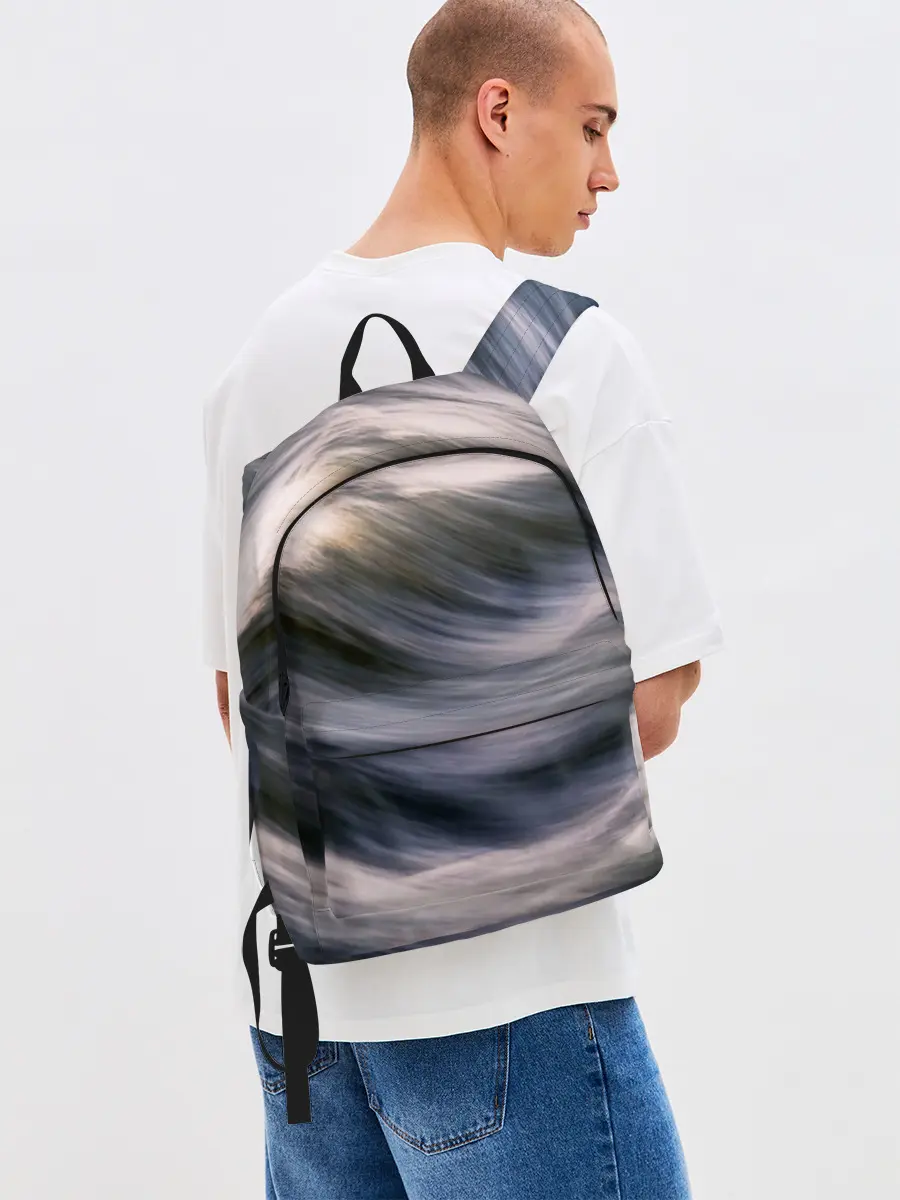 Рюкзак джинсовый / Море волнуется