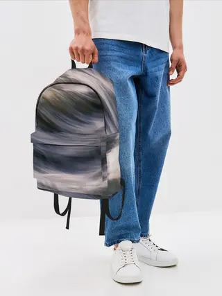 Рюкзак джинсовый / Море волнуется