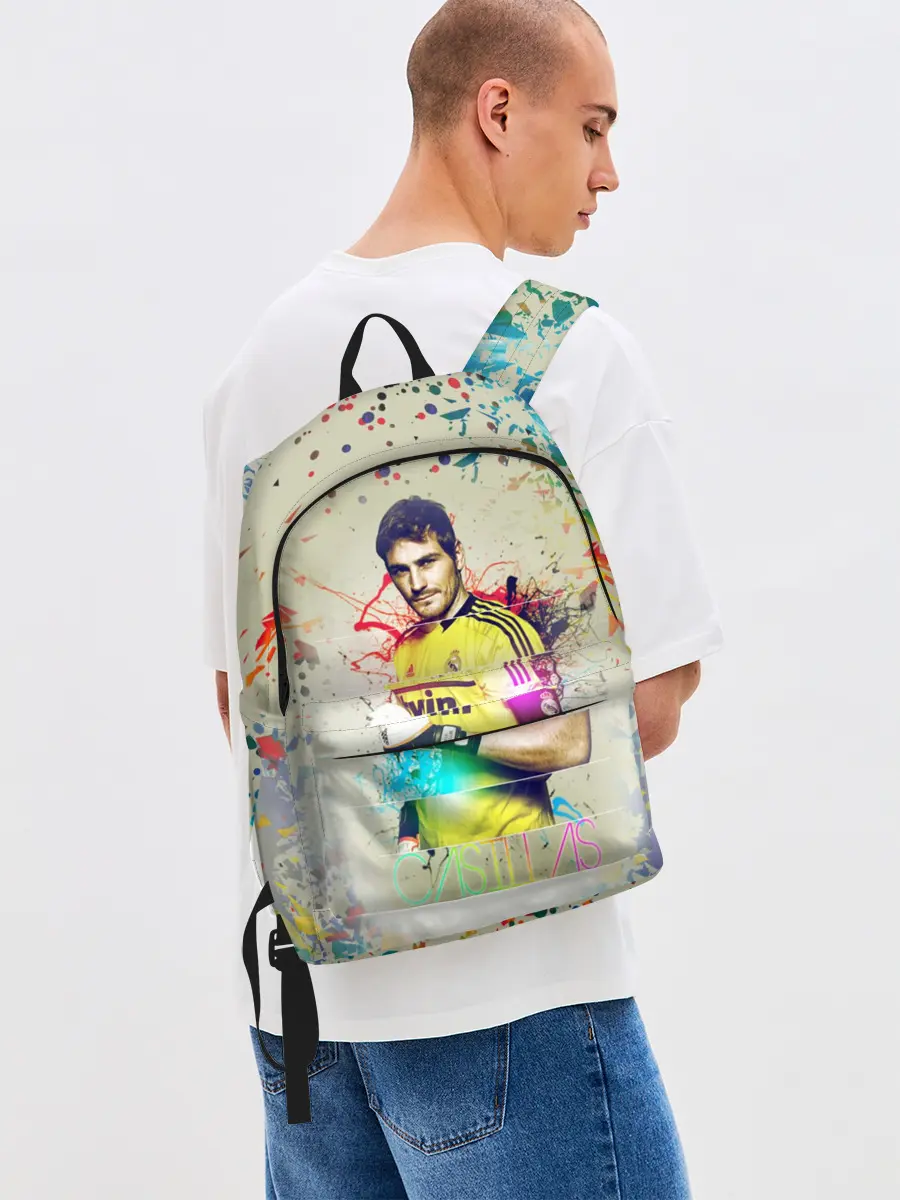 Рюкзак джинсовый / Iker Casillas