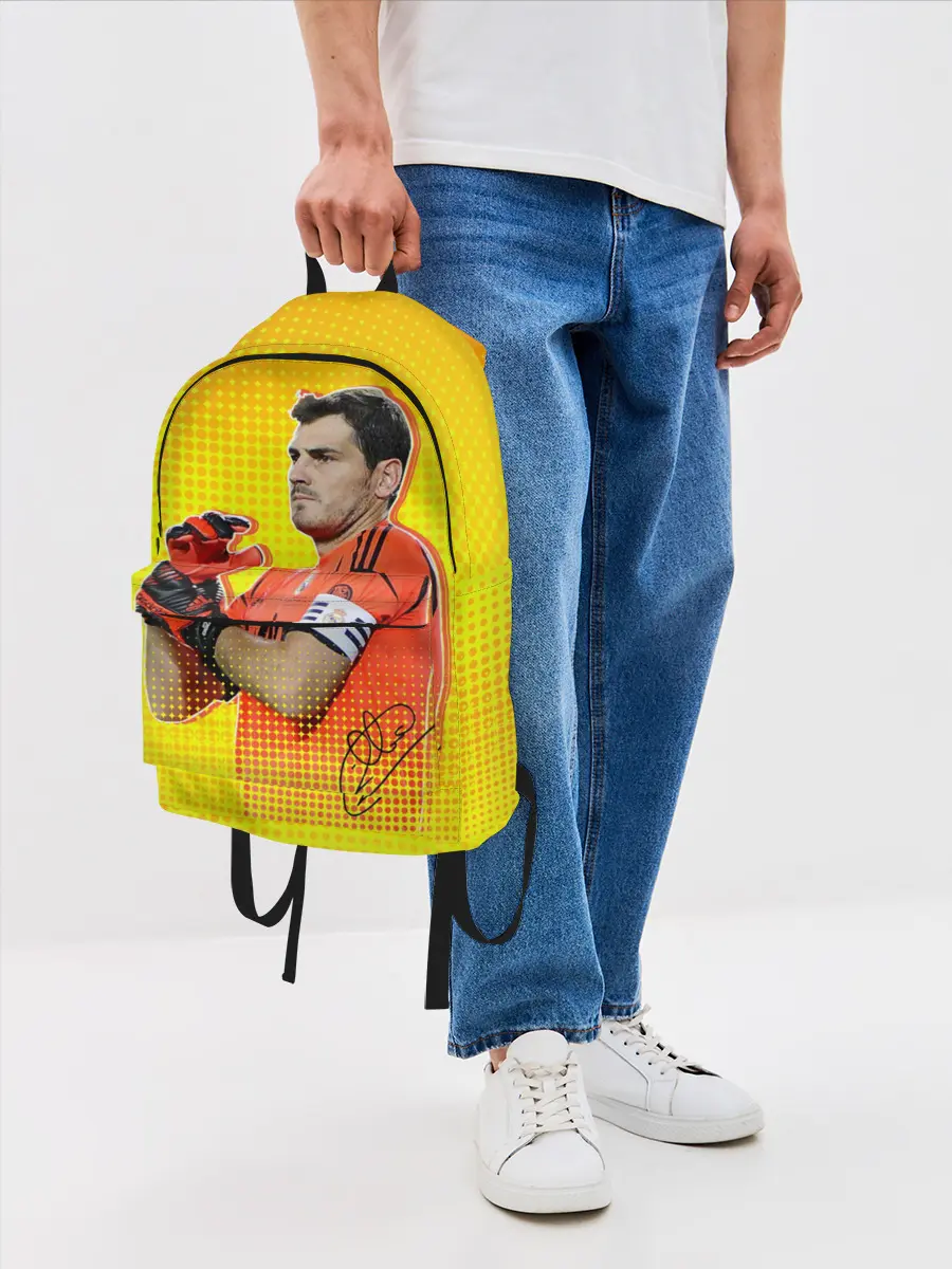 Рюкзак джинсовый / Iker Casillas