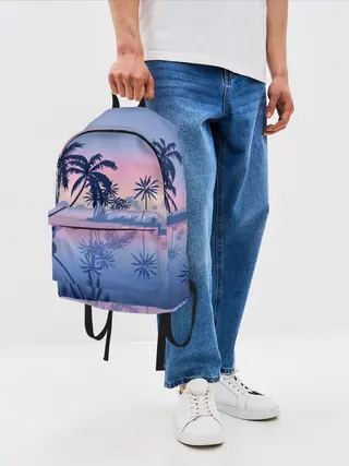 Рюкзак джинсовый / Тихая заводь