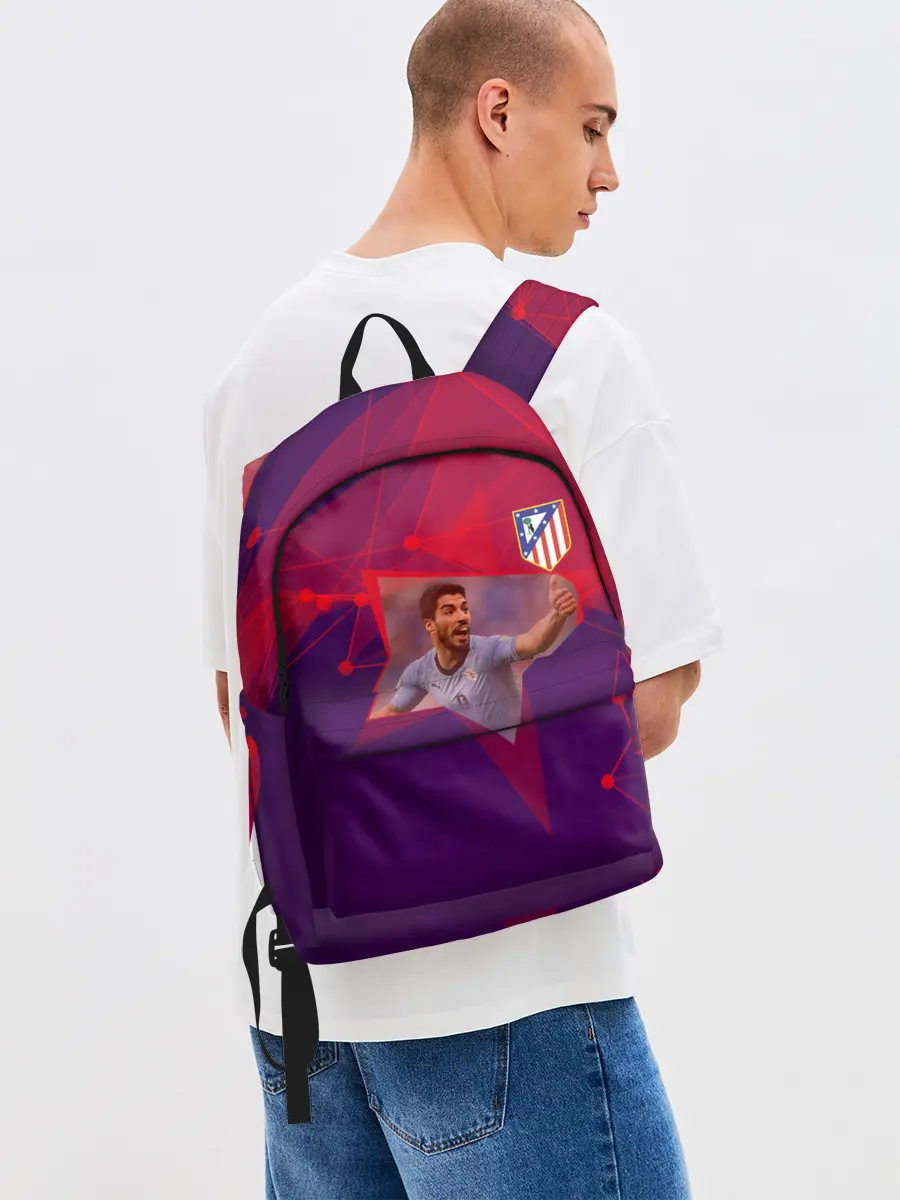 Рюкзак джинсовый / Луис Суарес