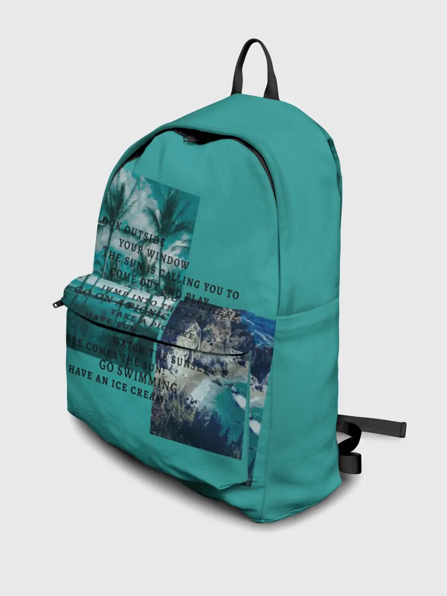 Рюкзак джинсовый / Море