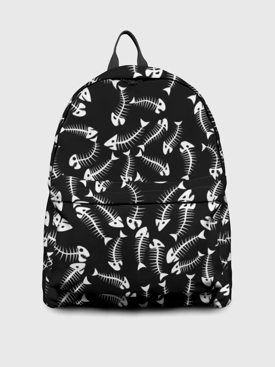 Рюкзак джинсовый / Fishbones